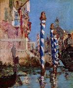 Edouard Manet Canale Grande in Venedig oil painting artist